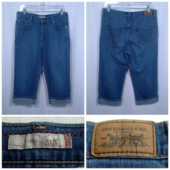 Levi's Denim - Levis 515 jeans Size 10 Capri Cuffs